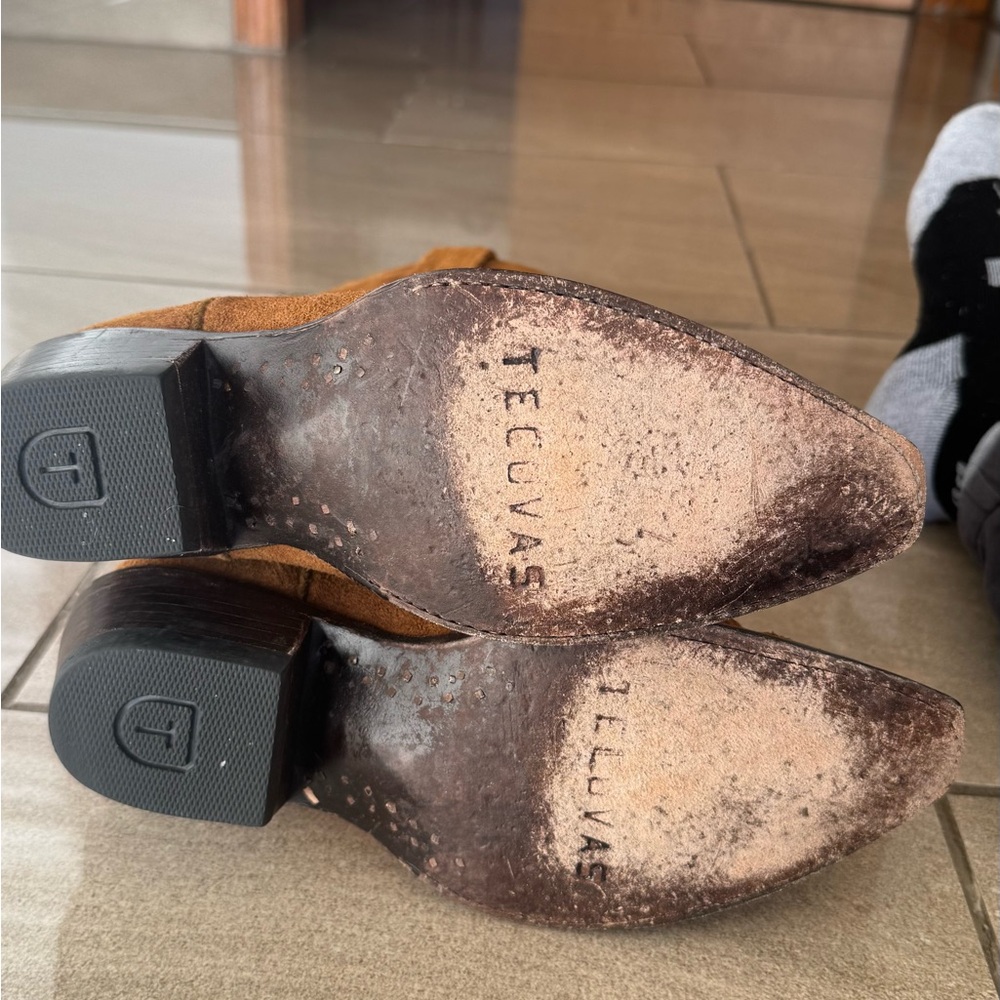 Tecovas Brown Heeled Boots - Picture 14 of 14